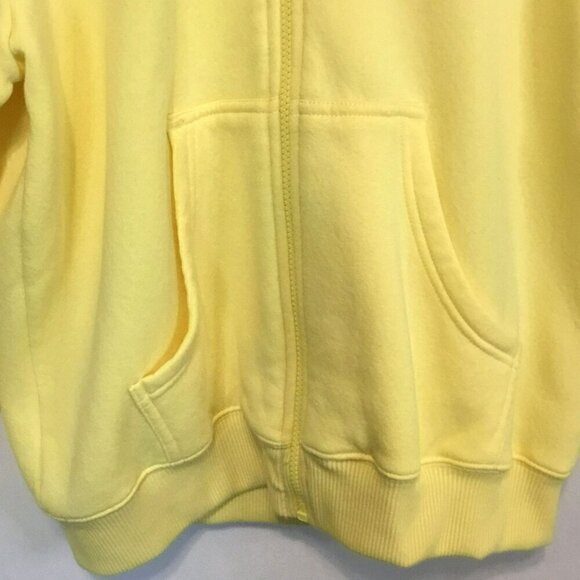 Blair Hooded Sweatshirt Full Zip Front Pullover Women's Size Small in Yellow Gym - Picture 3 of 9